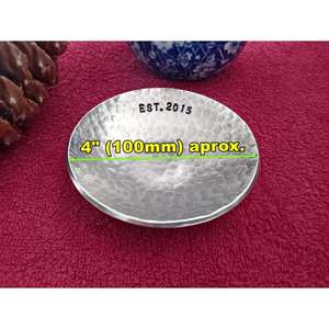 Cuencos de fruta decorativos artesanales de Metal, pieza central, artículo hecho a mano, cuenco para servir, evento, mesa de casa, cuencos decorativos de aluminio, lo último - Product Image 4