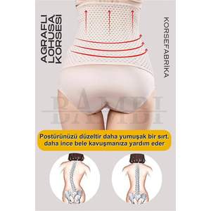 Corsé de maternidad posparto con gancho de 3 niveles Cintura Adelgazante y tonificante Diseño de ajuste compacto reafirmante - Product Image 6