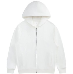 Sweat à capuche décontracté pour homme, tout-en-un, logo brodé sur le devant, uni, teint, 100% coton, molleton, coupe ample, vente en gros, style streetwear - Product Image 2