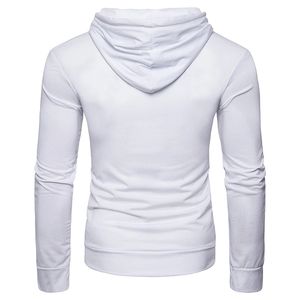 Sudaderas de Jersey de lana sólida para hombre Sudaderas cómodas con capucha de gran tamaño con hombros caídos a la moda - Product Image 5