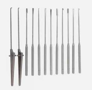 Ensemble d'instruments d'arthroscopie du genou 12 pièces Kit de sonde chirurgicale de qualité supérieure Source d'alimentation manuelle en acier inoxydable - Product Image 1