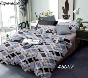 Sábanas 100% hechas a medida en varios tamaños en diseños florales y geométricos en base de color marrón oscuro y estampado floral. - Product Image 4