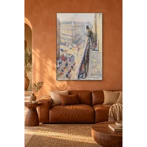 Fida Edvard Munch De la Balcony, Rue Lafayette Impression sur toile - Product Image 2