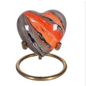 Meilleure vente urne funéraire décorative en métal massif urnes funéraires cendres taille adulte urnes funéraires homme femme - Product Image 3