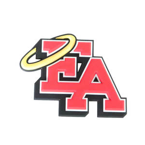 ใหม่โลโก้ส่วนบุคคลการพิมพ์ระเหิด Pvc 3D ยางโลโก้แพทช์เป็นมิตรกับสิ่งแวดล้อมทนทาน Pvc Patches - Product Image 3