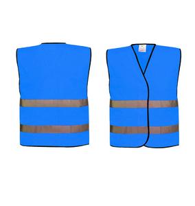 100% Polyester haute visibilité veste de sécurité Fluorescent haute visibilité gilet imperméable réfléchissant vêtements de travail pour hommes femmes personnalisable - Product Image 3