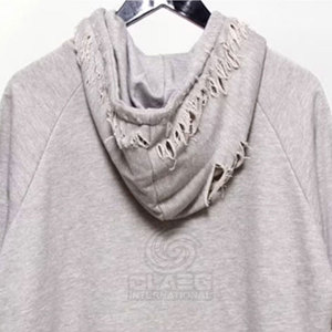 Derniers modèles de sweats à capuche vieillis pour hommes fabriqués au Pakistan Style de rue Vente en gros Sweats à capuche vieillis personnalisés - Product Image 6
