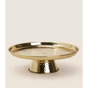 ที่วางเค้กทองเหลืองพร้อมแปรงสีทองสำหรับงานเลี้ยงวันเกิดตกแต่งโต๊ะงานฝีมือ - Product Image 4