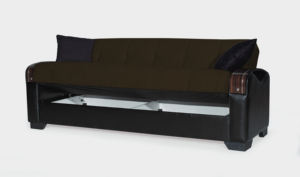 Ensemble de canapé-lit durable et écologique, luxueux et moderne, trois places, en tissu, avec rangement, meubles de salon pour appartement - Product Image 2