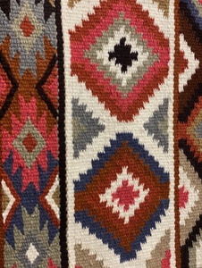 Couverture de selle occidentale sur mesure en gros pour chevaux Coussin en laine tissé à la main avec coins renforcés pour une utilisation au rodéo - Product Image 4