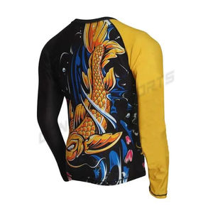 JJJ ชุดป้องกันผดผื่นสำหรับผู้ชายชุดป้องกันผื่นแบบบีบอัดแขนยาว - Product Image 2