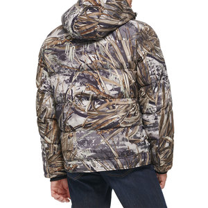 แจ็กเก็ตขนเป็ดสำหรับผู้ชายเสื้อแจ็คเก็ตลำลองคอปกตั้งมีฮู้ด - Product Image 2