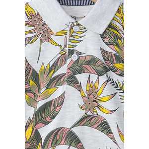 Hommes pour polos 100% coton imprimé coupe ajustée anti-rides coloré court maillot ODM approvisionnement taille XL motif bouton - Product Image 3