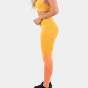 Mallas de algodón orgánico para mujer con tela sostenible de alta calidad Ideal para yoga y ropa deportiva en suministro al por mayor - Product Image 5