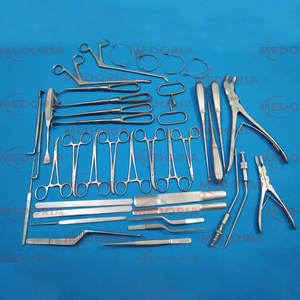 Medoria ชุดผ่าตัดเปิดกะโหลกศีรษะแบบธรรมดา40ชิ้นอุปกรณ์ทางการแพทย์คลาส II - Product Image 2