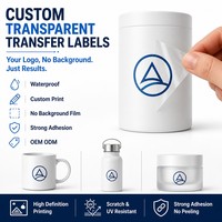 Etiqueta Transparente Personalizada con Transferencia UV DTF en Frío, Etiqueta de Cristal Impermeable para Frascos de Vidrio, Envases de Alimentos y Frascos de Mermelada