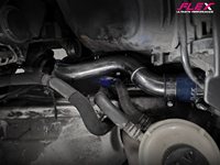 Kit de intercooler de tubería de aluminio FLEX (tubo de repuesto) para FORD RANGER / MAZDA BT50 2,2/3,2/MC color aluminio