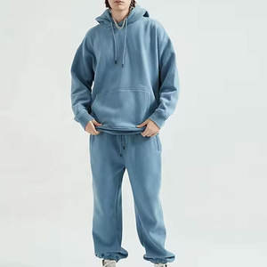 OEM 2024 Vêtements de sport Gym Fitness Tech Survêtements d'entraînement en polaire pour hommes Ensemble deux pièces Survêtement Jogging pour hommes - Product Image 1