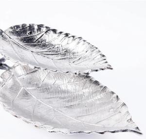 Stylish Handmade <b>Metal</b> Tray for Living Space Tray for Luxury Display <b>Corners</b> Piece with Borders Handmade Zahid Exports in India - Product Image 2