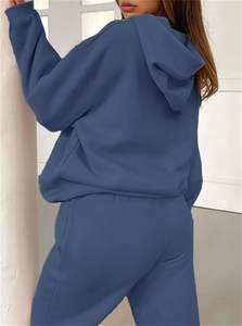 Chándal de gran tamaño para mujer, chándal de talla grande para mujer, ligero, transpirable, de secado rápido, estampado de logotipo personalizado - Product Image 2