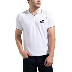 Chemise élégante à col Johnny à manches courtes pour homme, coupe confortable, détails minimalistes et finition soignée - Product Image 1