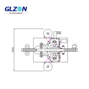 Machine d'étiquetage entièrement automatique à double position |   Applicateur de précision à grande vitesse pour l'avant et l'arrière, étiquetage enveloppant - Product Image 2
