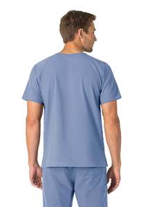Scrubs d'été pour hôpitaux best-seller Ensemble de gommage pour infirmière imprimé logo personnalisé Combinaison chirurgicale anti-rides pour les mains - Product Image 2