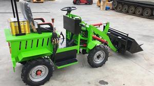 Envío Gratis ME18 Cargadora de Ruedas Eléctrica 4X4 |   1,000 kg |   Motor Dual |   4x4 |   2.7 m de longitud |   Cubo y Palas - Product Image 4
