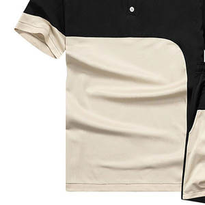 Ensemble short et chemise respirant de qualité supérieure ensemble short et logo personnalisé pour hommes 100% ensembles de t-shirts décontractés en coton biologique - Product Image 5