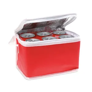Sac isotherme personnalisé PROMOCOOL pour 6 canettes – Boîte de merchandising sur mesure - Product Image 3