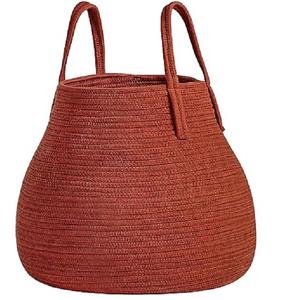 Panier de rangement de fruits suspendu en macramé Offre Spéciale en couleur verte produit de cuisine stockage de nourriture de pique-nique pour la maison et les ensembles d'ustensiles de cuisine - Product Image 6