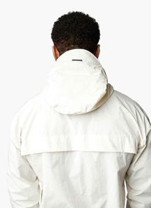 OEM Coupe-vent à quart de fermeture éclair Vestes coupe-vent imperméables de sport avec vestes à capuche Veste matelassée d'extérieur décontractée pour hommes à capuche - Product Image 4