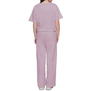 Ensemble décontracté d'été pour femme : crop top en coton imprimé lettres et short – Tenue deux pièces de créateur pour femme 2026 - Product Image 4