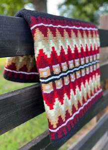 Manta de sillín occidental de lana fuerte para caballos con forro de polialgodón para largas horas de equitación en Ranch Trail Arena - Product Image 3