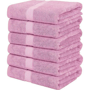 Juego de toallas de baño de Spa de Hotel de lujo 100% algodón turco genuino de secado rápido y absorbente tejido suave Color sólido 3 piezas para recién nacidos - Product Image 3