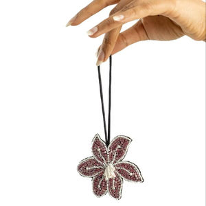 Pendentif rond en forme de fleur de lotus, perle de charme épaisse, pendentif en nénuphar, fournitures de bijouterie DIY, fabrication de bijoux, meilleur prix - Product Image 1