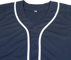 Camiseta de béisbol personalizada, ropa de equipo de sublimación, camiseta de entrenamiento personalizada duradera para hombres, mujeres y jóvenes, venta al por mayor - Product Image 2