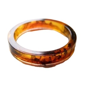 กำไลข้อมือไม้ธรรมชาติและเรซินทรงกลมสำหรับสตรีเพทายประดับเพชรเครื่องประดับหัตถกรรมคริสเตียน - Product Image 5