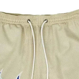 กางเกงตาข่ายขาสั้นสำหรับผู้ชายกางเกงครึ่งขาสั้นผ้าตาข่ายแบบมาใหม่สำหรับฤดูร้อนกลางแจ้ง - Product Image 3