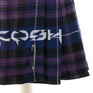 Ladies Classic Pride Scotland Tartan Mini Kilt Acrílico Lana Cintura ancha Mujeres Falda Proveedor Por COSH KILTS - Product Image 5