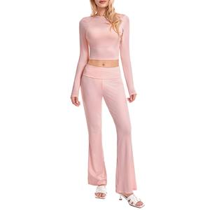 Nouveau design personnalisé débardeur de yoga de haute qualité legging doux au toucher ensemble de yoga GYM Fitness leggings de yoga pour les femmes - Product Image 6