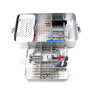 ชุดอุปกรณ์เกี่ยวกับศัลยกรรมกระดูกขนาด3.5-4.0มม. ทำจากสเตนเลสสตีลพื้นฐานของเครื่องมือผ่าตัด - Product Image 2