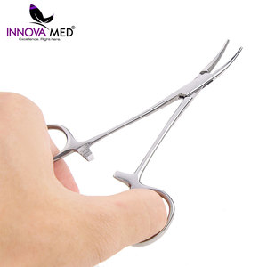 Pince hémostatique outil chirurgical droit et incurvé conception de votre propre Logo pince hémostatique INSTRUMENTS innovants - Product Image 6