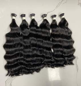 Tip Hair 100% Extensions de cheveux humains vietnamiens sans cuticule chimique alignée tissage de cheveux bonne garantie de service pour les femmes noires - Product Image 5