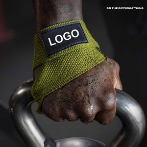 Sangles de poignet de sécurité pour la musculation et l'exercice en salle de sport, support pour soulevé de terre, sangles de levage de poids en gros - Product Image 2