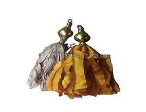 Borla de Seda de Alta Calidad, 700 Colores, Varios Tamaños, Flecos Gruesos para Joyería, Prendas, Cortinas, Celulares, Decoración Textil para el Hogar - Product Image 2