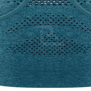 Sujetador deportivo para mujer hecho a medida, novedad, ropa de gimnasio al mejor precio con posición frontal del logotipo - Product Image 6