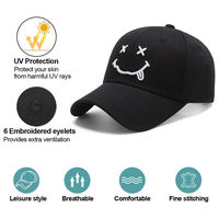 5-6 Panel topi bisbol Produsen Custom 3D bordir Logo topi olahraga untuk pria dan wanita topi Snapback di Pakistan.