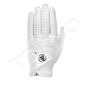 Gants de golf d'usine prix du fabricant en cuir premium personnalisé excellente prise en main super doux respirant durable hommes gant de golf - Product Image 6