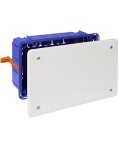 Scatola di giunzione per pareti cave, fissaggio a flangia, 8 ingressi, 188x148x50mm. Solera (5314GW) - Product Image 1